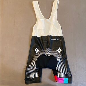 Lululemon Athletica Black and White Cycling Bib Shorts